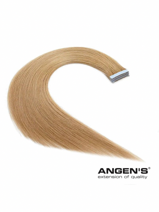 Ciocche biadesive In Capelli Lisci - 10 fasce da 4 cm, Mis. 40/45 cm, 100% Remy Hair