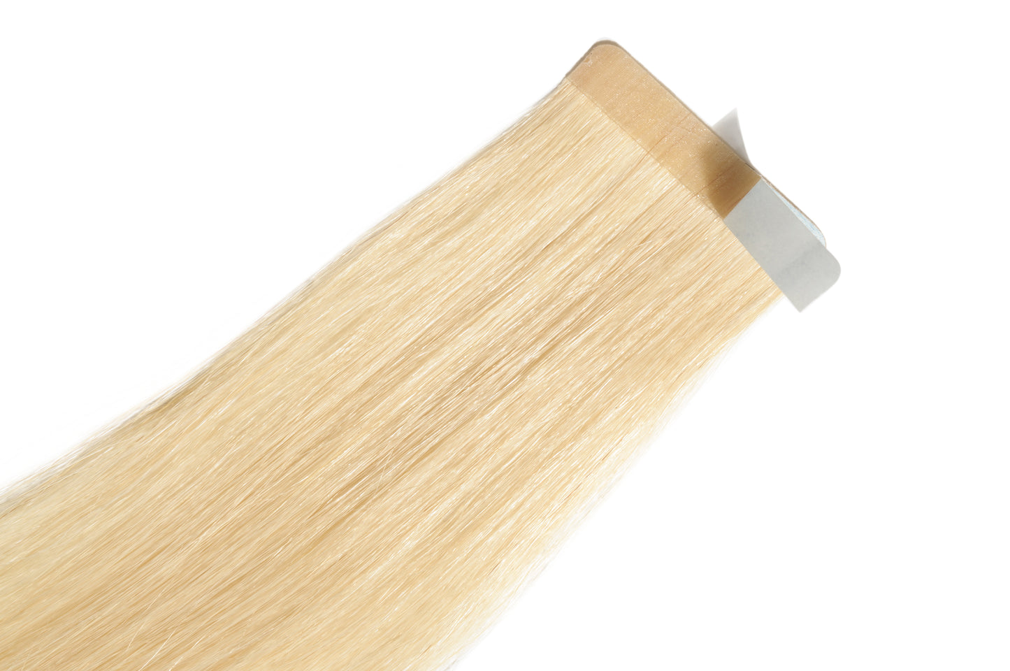 Chiocche biadesive In Capelli Lisci - 10 fasce da 4 cm, Mis. 30/35 cm, 100% Remy Hair
