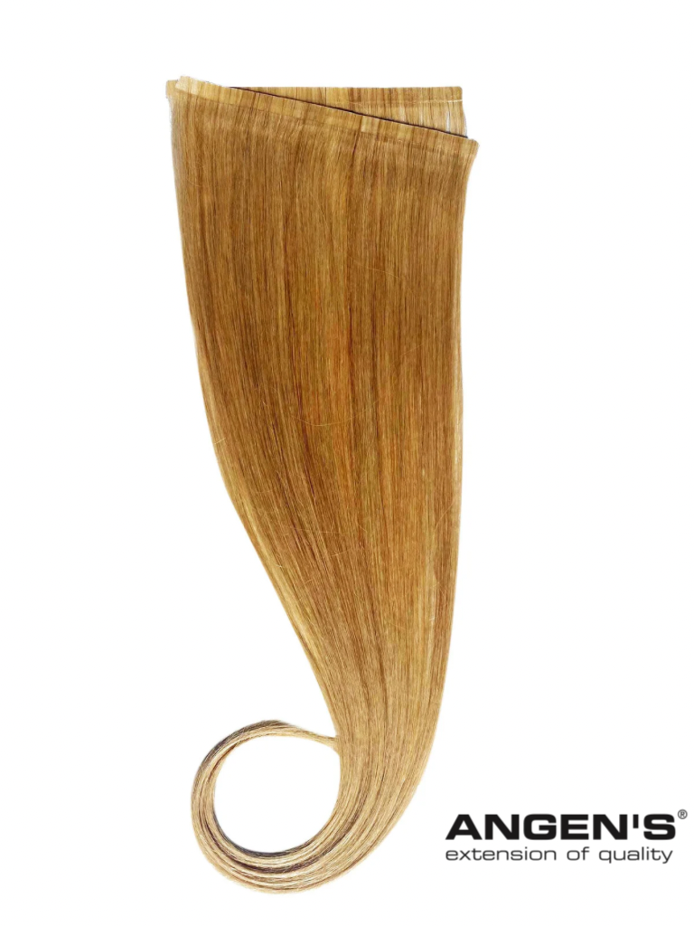 Fascia biadesiva In Capelli Lisci - 2 fasce da 16 cm, Mis. 50/55 cm, 100% Remy Hair