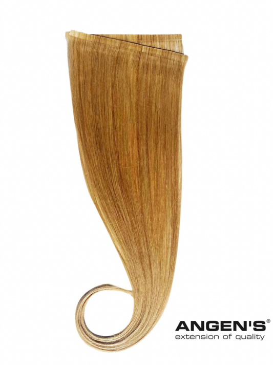 Fascia biadesiva In Capelli Lisci - 2 fasce da 16 cm, Mis. 50/55 cm, 100% Remy Hair