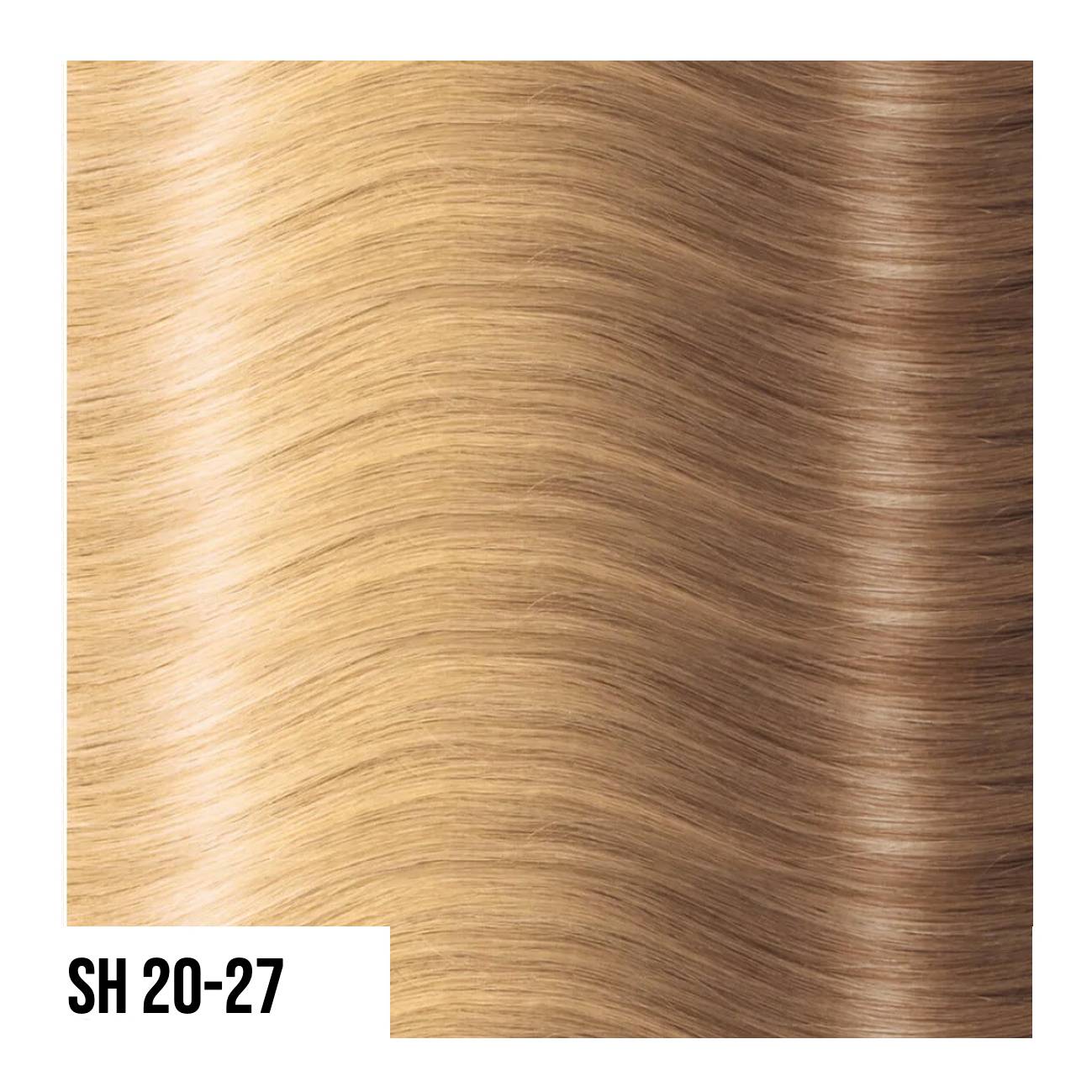 Ciocche cheratina In Capelli Lisci - 20 pezzi, mis. 50/55 cm, 100% Remy Hair