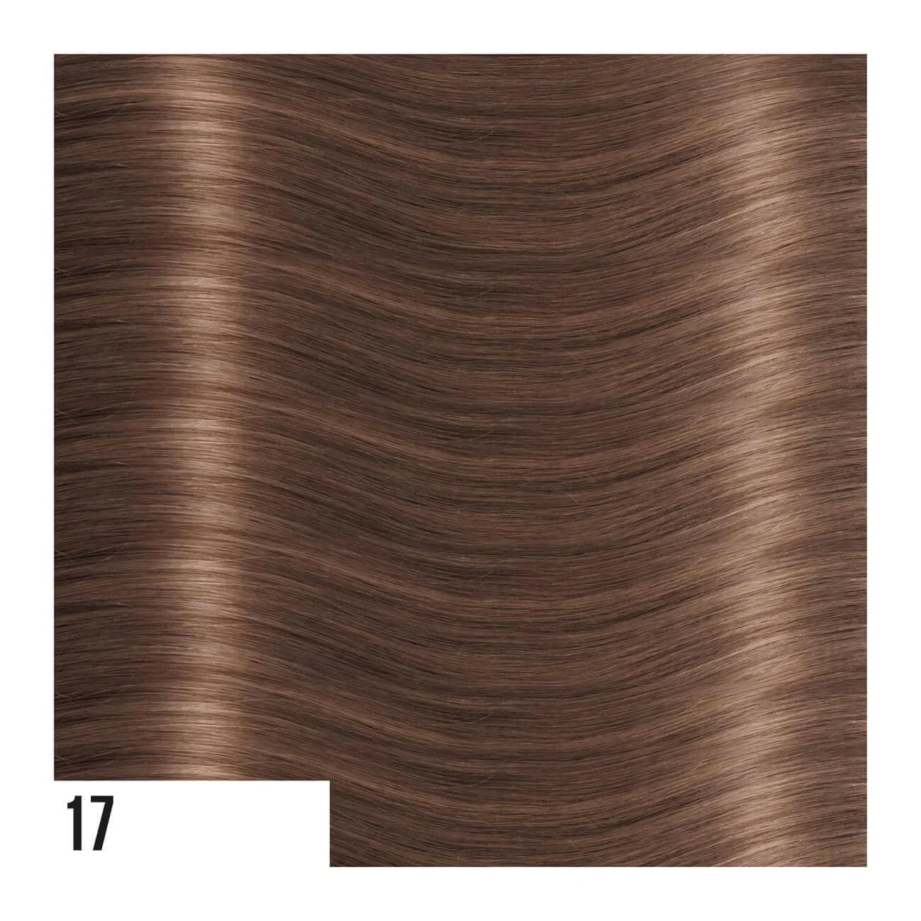 Chiocche biadesive In Capelli Lisci - 10 fasce da 4 cm, Mis. 30/35 cm, 100% Remy Hair