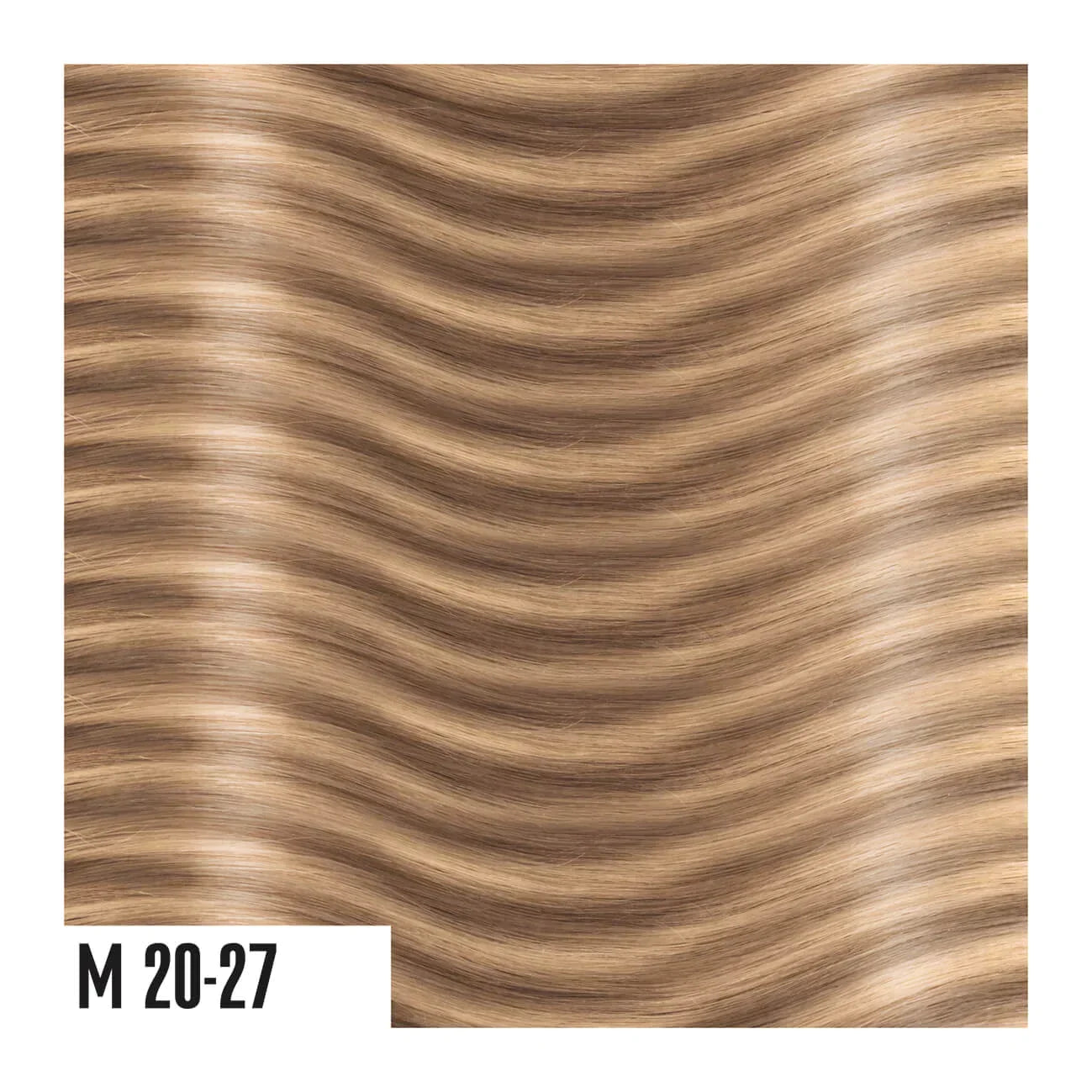 Chiocche biadesive In Capelli Lisci - 10 fasce da 4 cm, Mis. 30/35 cm, 100% Remy Hair