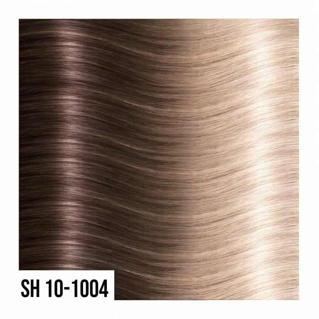 Biadesive invisibili - 10 fasce da 4 cm, double drawn, 100% capelli veri peso totale 25 gr.