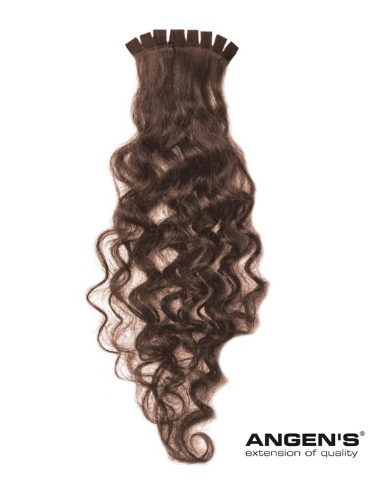 Ciocche cheratina In Capelli mosso - 20 pezzi, mis.50/55 cm,  100% Remy Hair