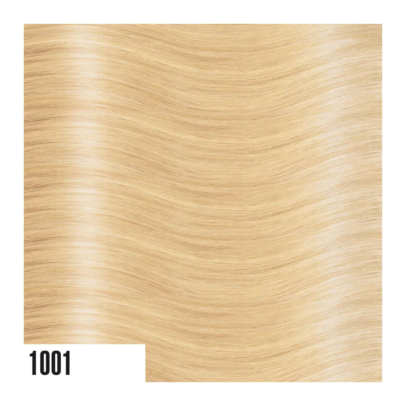 Chiocche biadesive In Capelli Lisci - 10 fasce da 4 cm, Mis. 30/35 cm, 100% Remy Hair