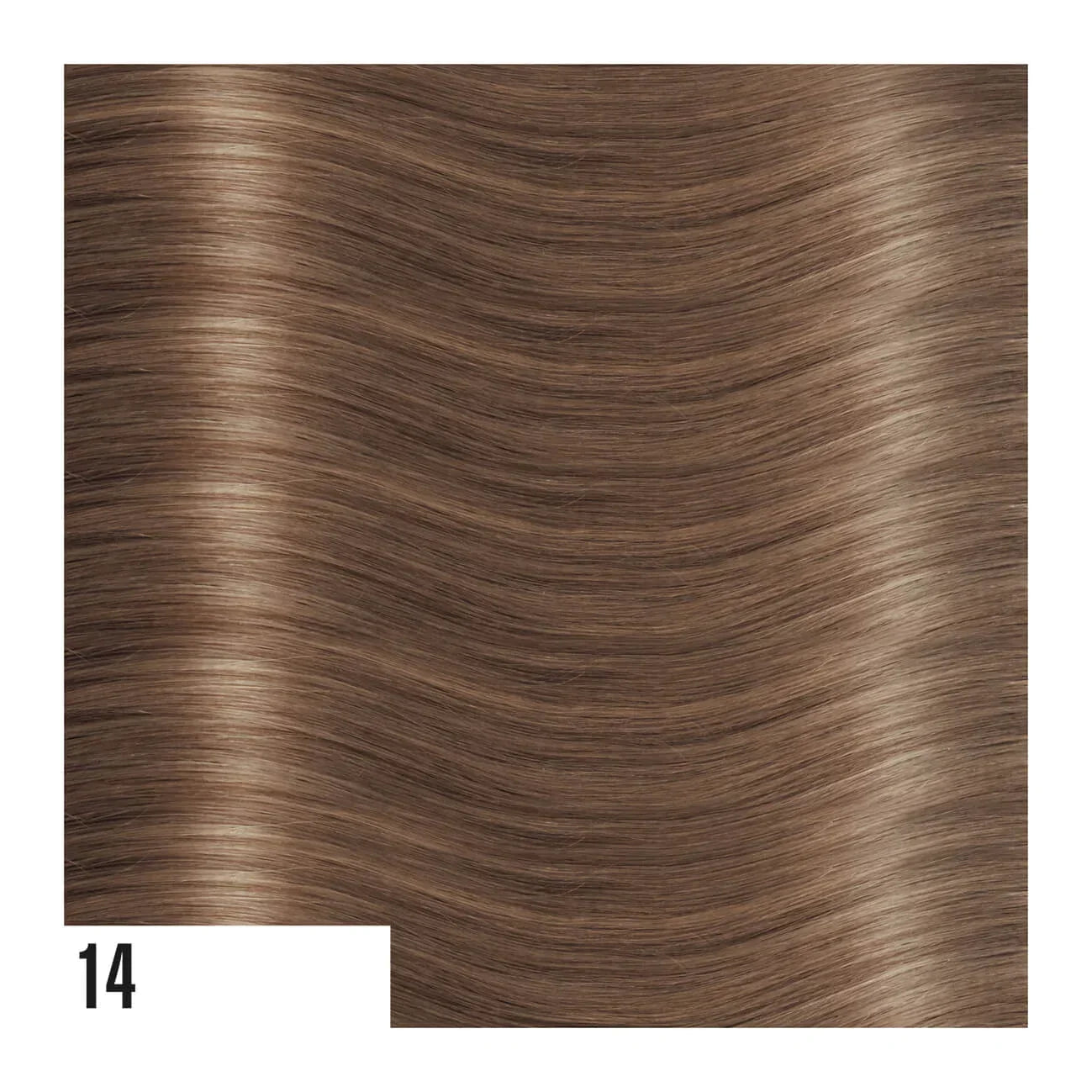 Fascia biadesiva In Capelli Lisci - 2 fasce da 16 cm, Mis. 40/45 cm, 100% Remy Hair
