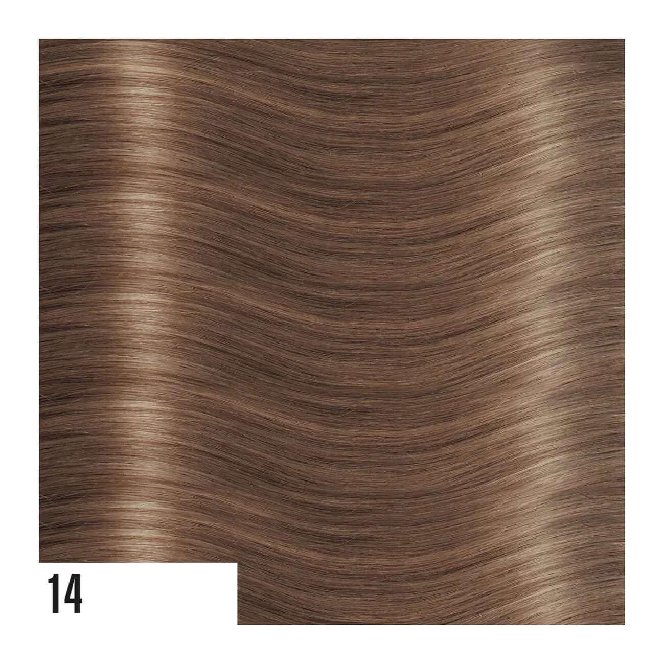 Fascia biadesiva In Capelli Lisci - 2 fasce da 16 cm, Mis. 30/35 cm, 100% Remy Hair