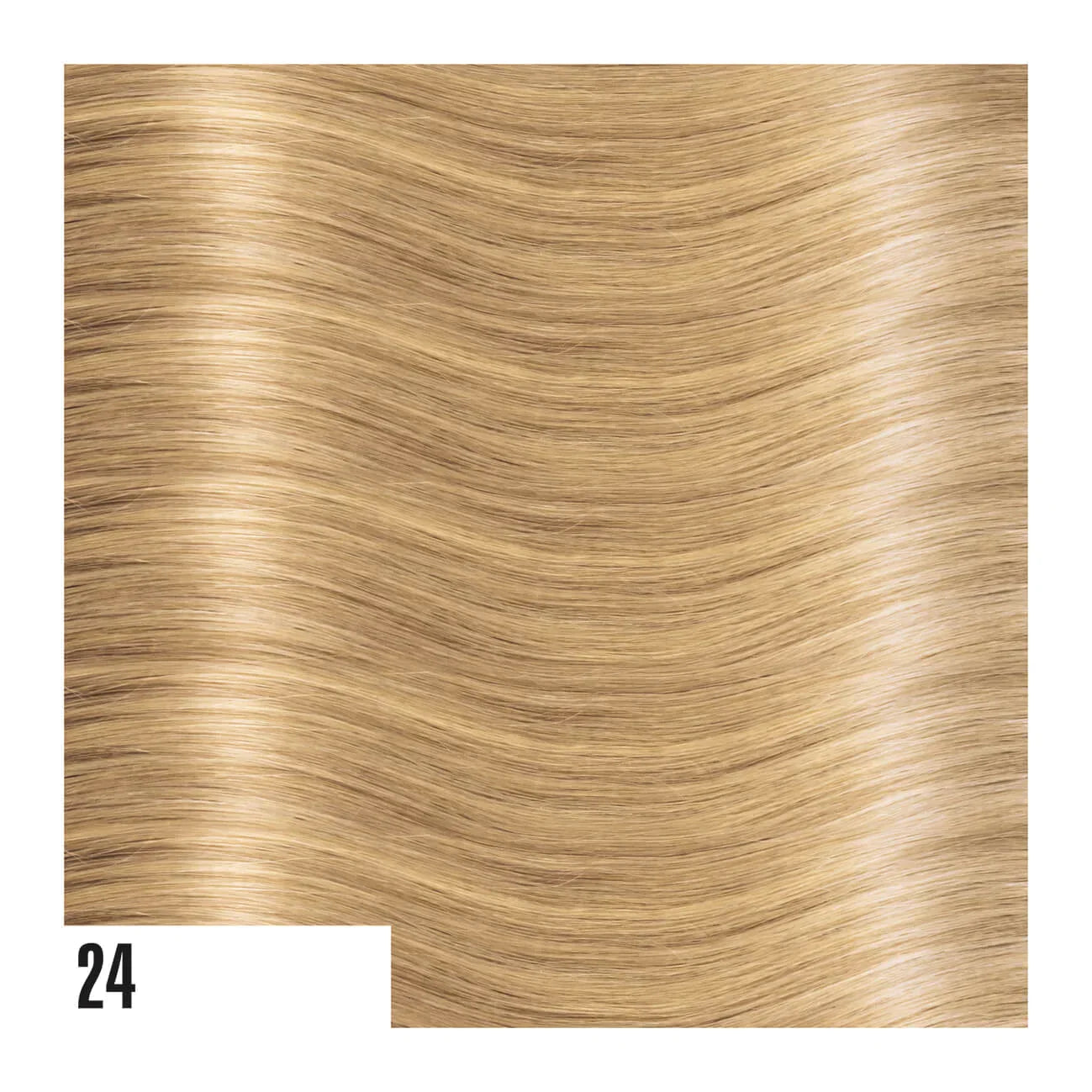 Fascia biadesiva In Capelli Lisci - 2 fasce da 16 cm, Mis. 40/45 cm, 100% Remy Hair