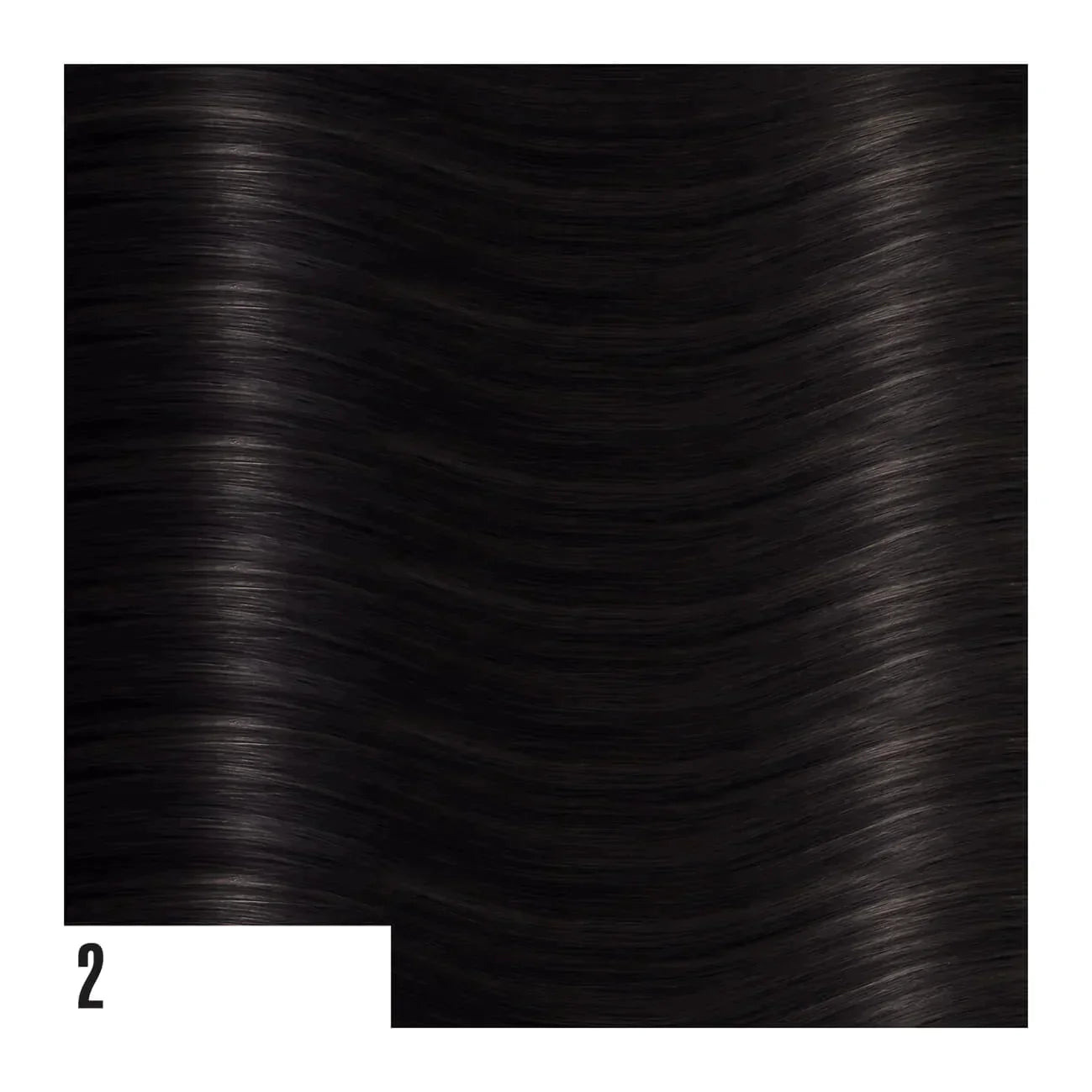 Chiocche biadesive In Capelli Lisci - 10 fasce da 4 cm, Mis. 30/35 cm, 100% Remy Hair
