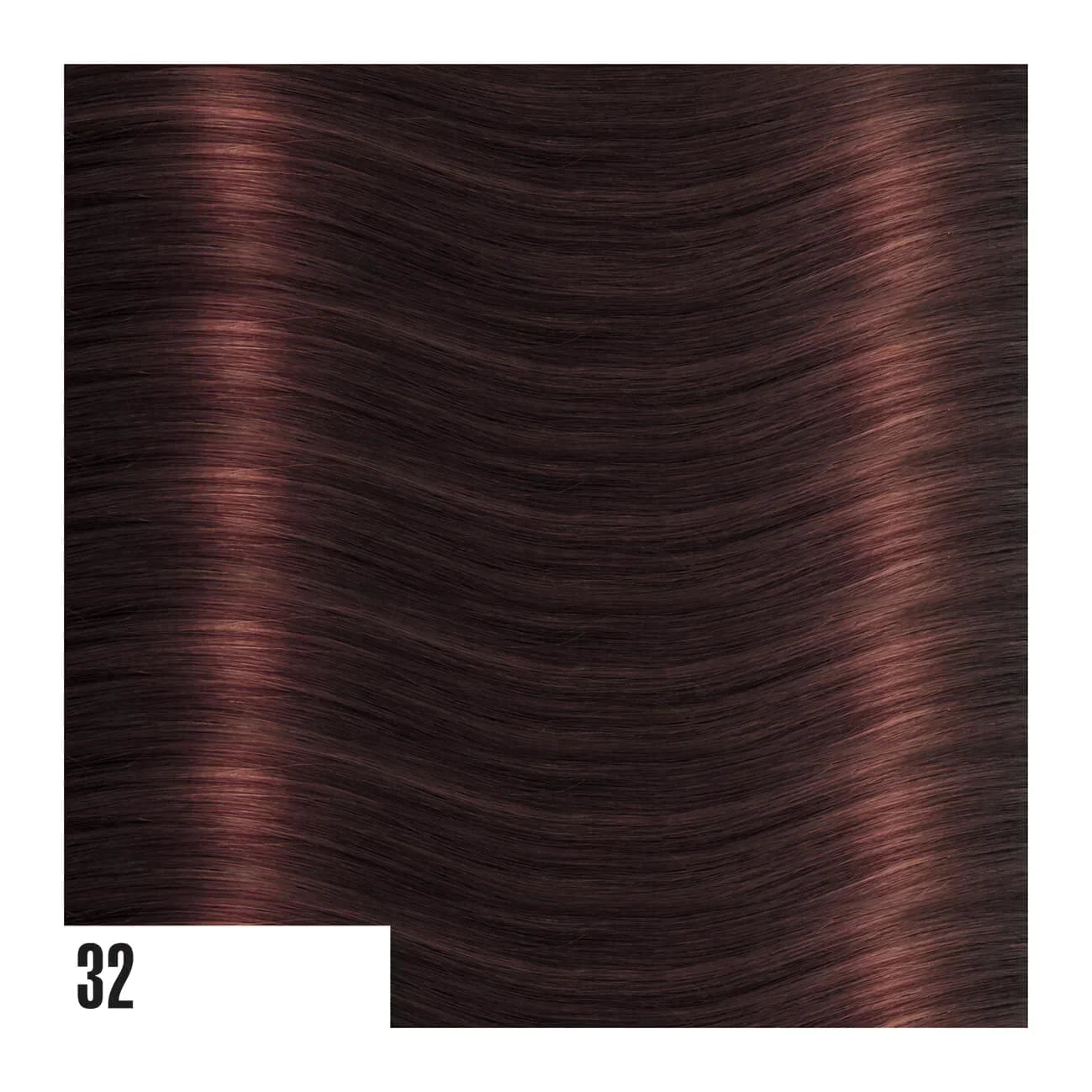 Chiocche biadesive In Capelli Lisci - 10 fasce da 4 cm, Mis. 30/35 cm, 100% Remy Hair