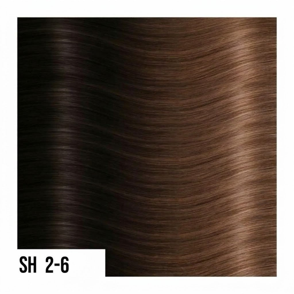 Biadesive invisibili - 10 fasce da 4 cm, double drawn, 100% capelli veri peso totale 25 gr.