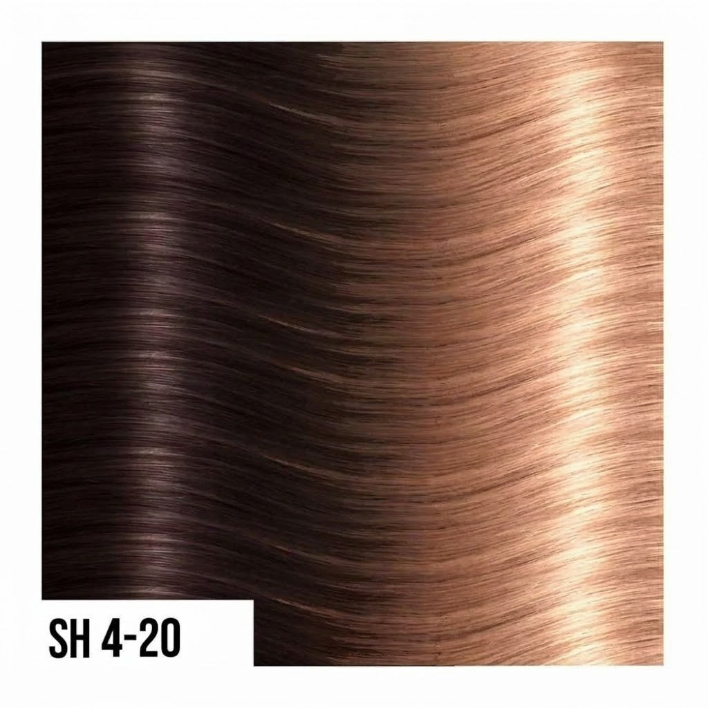 Biadesive invisibili - 10 fasce da 4 cm, double drawn, 100% capelli veri peso totale 25 gr.