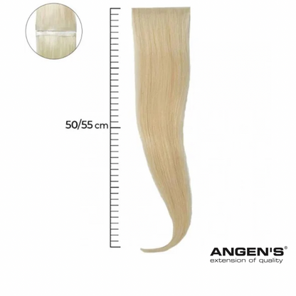 Doppia fascia microring in capelli Lisci - 100% Remy Hair