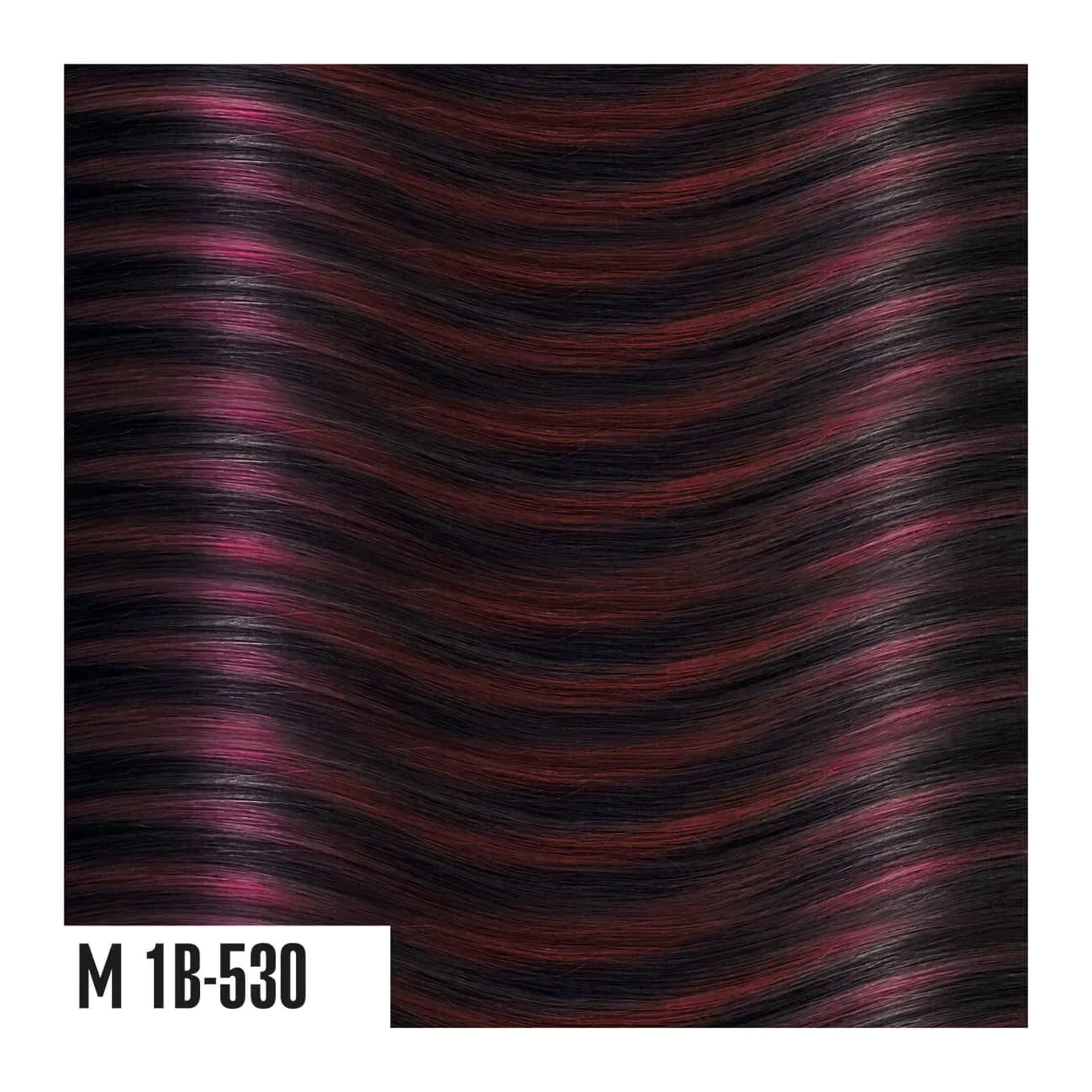Clip in capelli lisci - 1 fascia da 14 cm, mis.50/55 cm, 100% Remy Hair