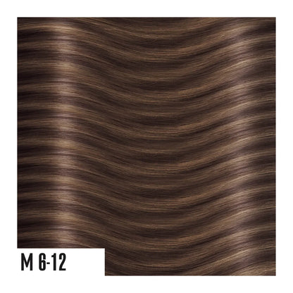 Ciocche cheratina In Capelli Lisci - 20 pezzi, mis. 50/55 cm, 100% Remy Hair
