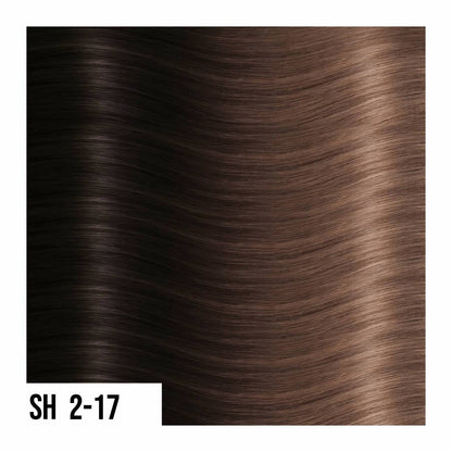Ciocche cheratina In Capelli Lisci - 20 pezzi, mis. 50/55 cm, 100% Remy Hair