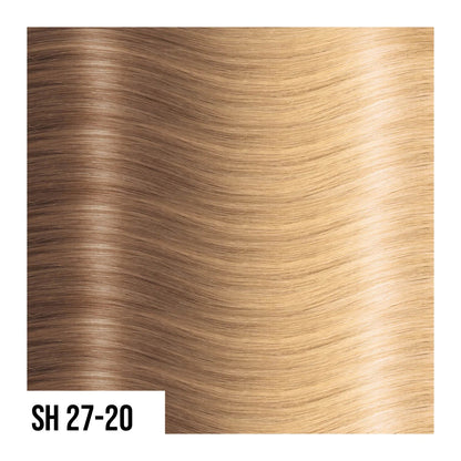 Clip in capelli lisci - 1 fascia da 14 cm, mis.50/55 cm, 100% Remy Hair
