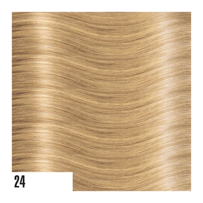Ciocche cheratina In Capelli Lisci - 20 pezzi, mis. 50/55 cm, 100% Remy Hair