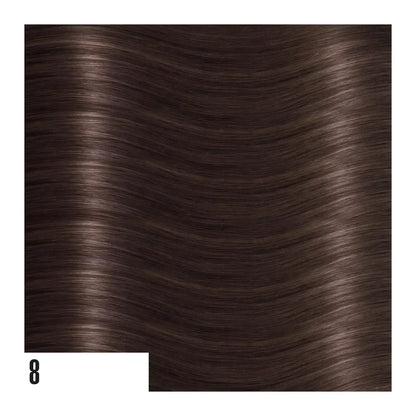 Clip in capelli lisci - 1 fascia da 14 cm, mis.50/55 cm, 100% Remy Hair