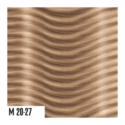 Ciocche cheratina In Capelli Lisci - 20 pezzi, mis. 50/55 cm, 100% Remy Hair