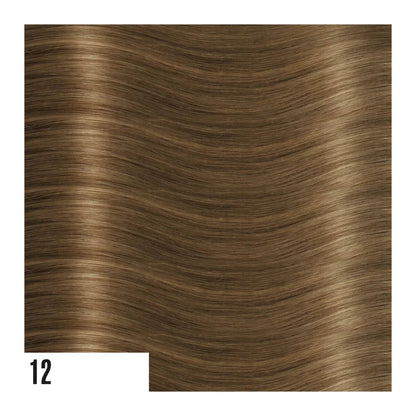 Biadesive invisibili - 10 fasce da 4 cm, double drawn, 100% capelli veri peso totale 25 gr.